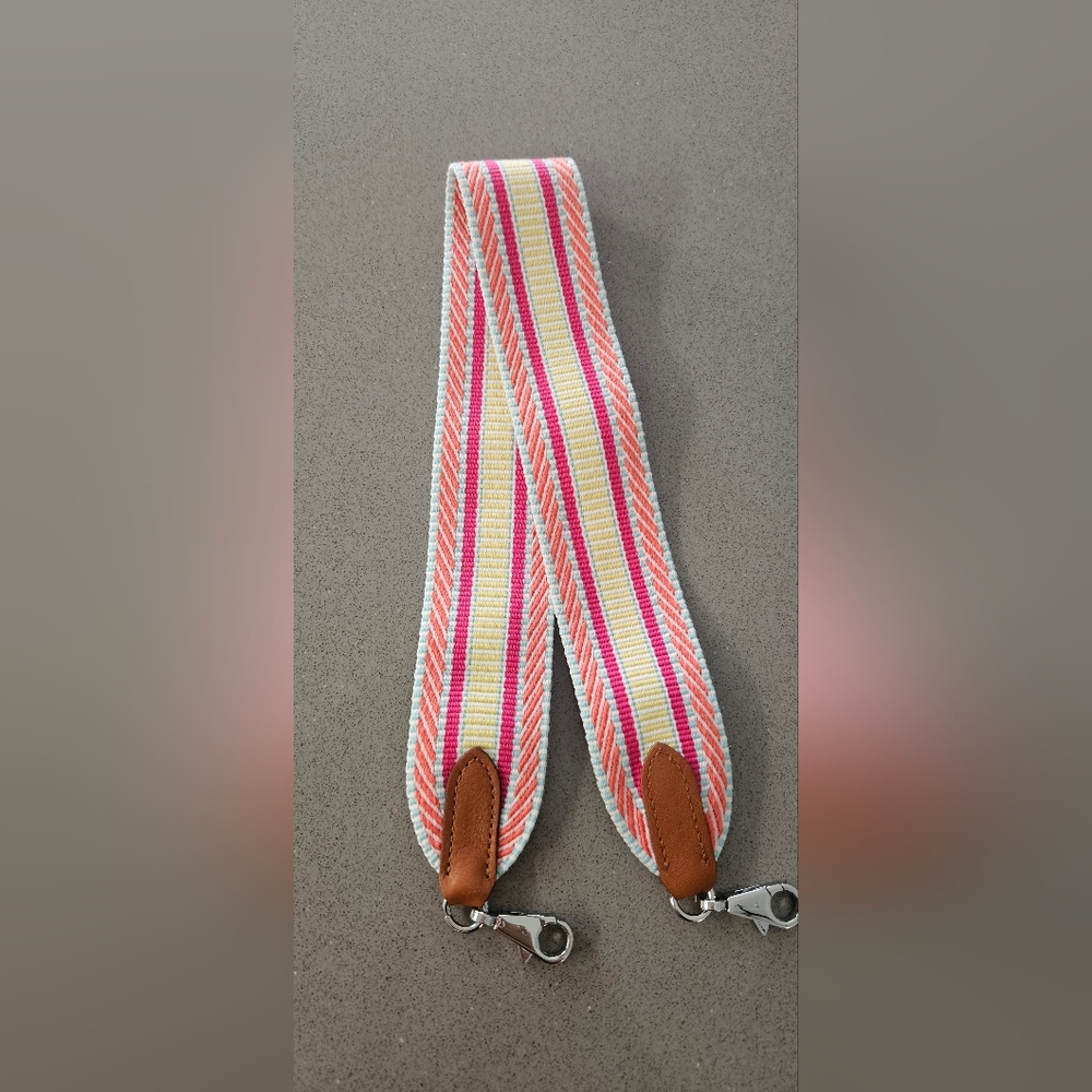 Colorful Striped Bag Strap 37'